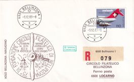 Sonderflug Bellinzona - Locarno (Magadino) 1983