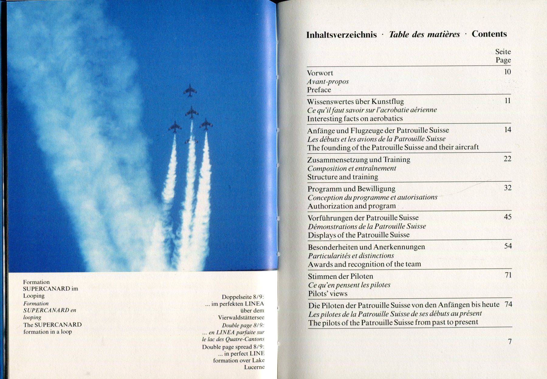 Bücher: Patrouille Suisse, Kunstflugstaffel der Schweizer Luftwaffe – Gebraucht aus Aarau von Elmaar41 2