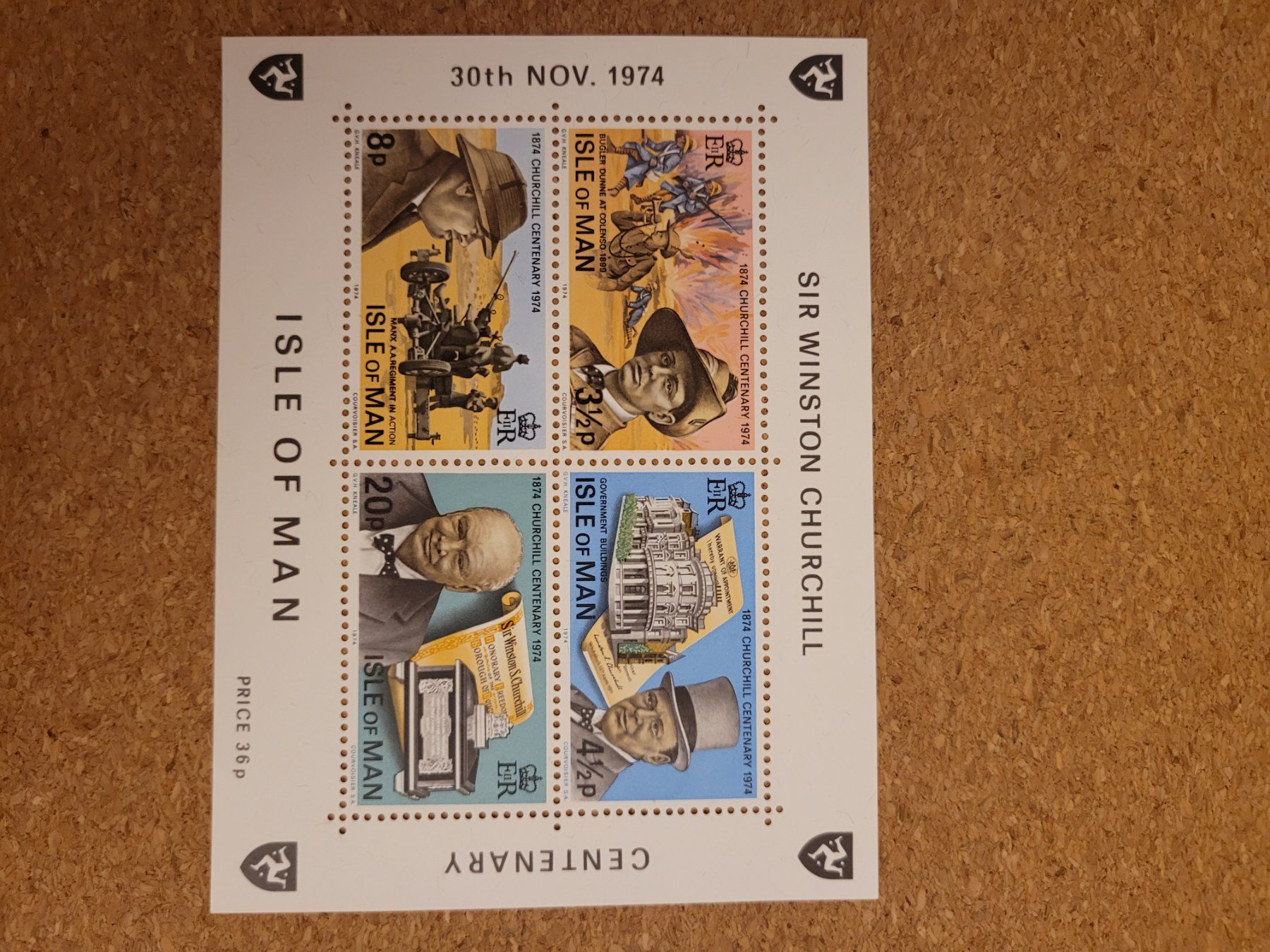 Tous les timbres: Block Isle of Man – D'occasion à Inwil par Flower2325