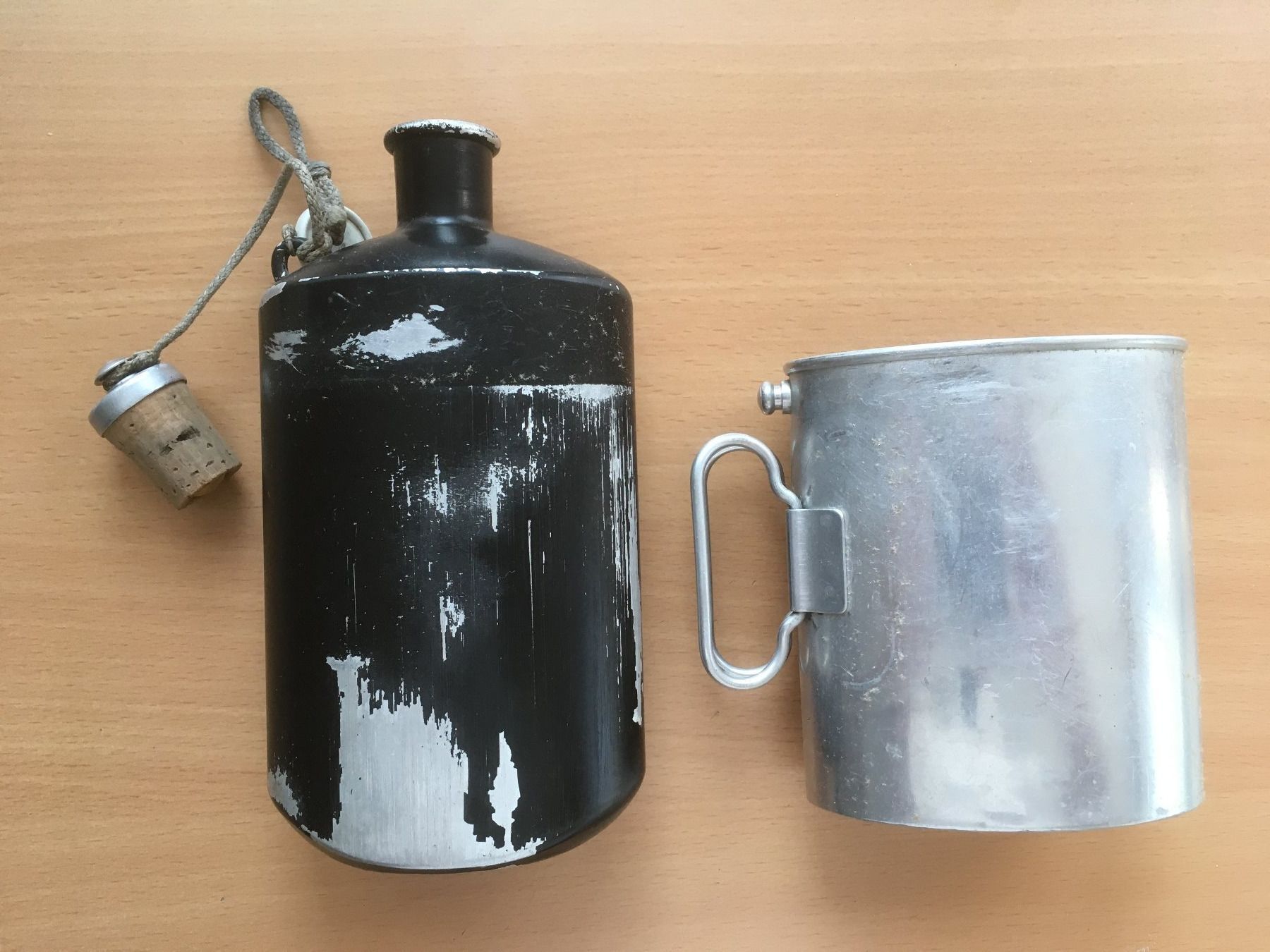 Schweizer Armee Ausrüstung & Ersatzteile: CH-Militär-Feldflasche 1982 – Gebraucht aus Grenchen von Kogi7 1