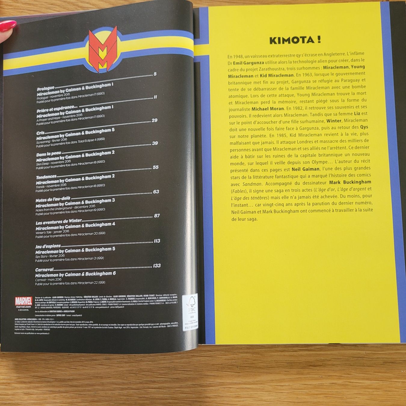 BD: BD EO Miracleman Tome 4 – D'occasion à Biel/Bienne par Destockweb 3
