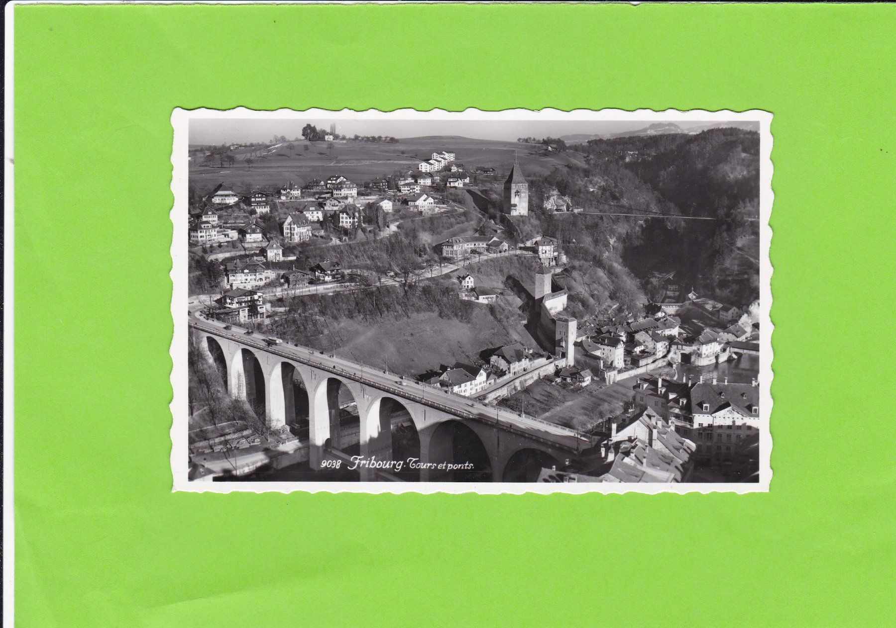 Cartes postales: Fribourg-Tours et ponts – D'occasion à St. Peterzell par neckertal