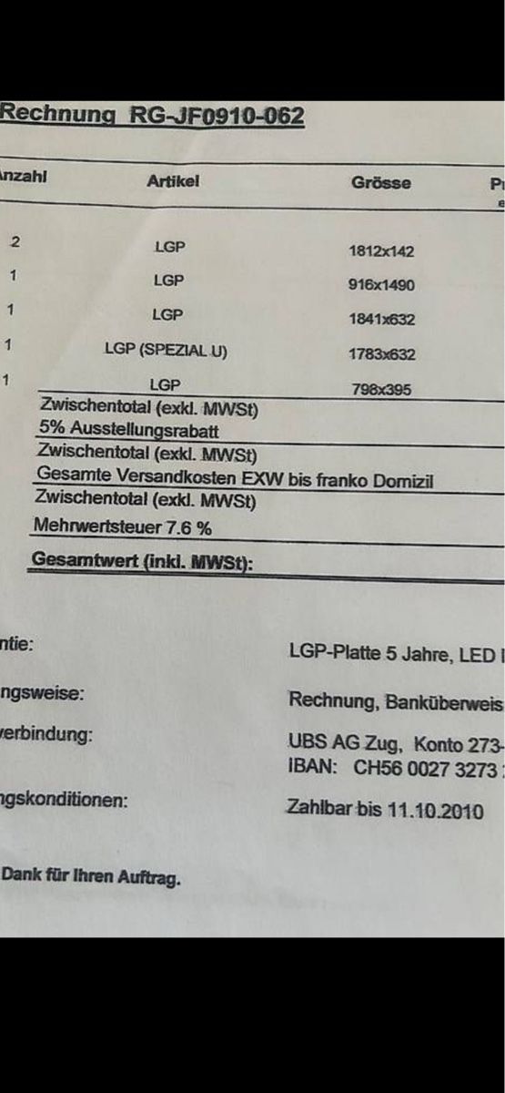 Komplettküchen: LED Rückwand – Gebraucht aus Eschenbach LU von Puppy1 1