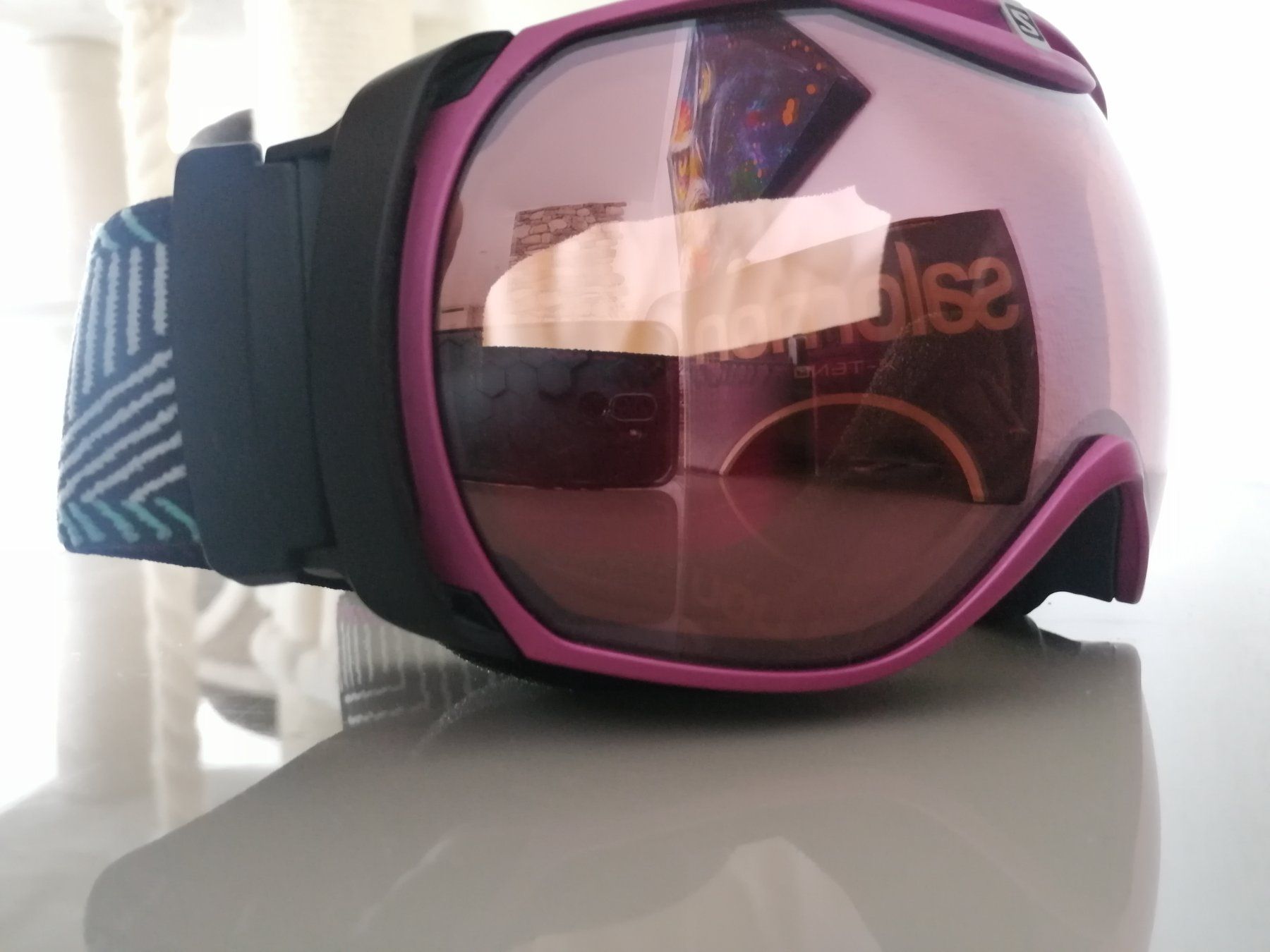 Salomon Occhiali & Lenti: Salomon Skibrille Rosa – Nuovo e nell'imballaggio originale da Mosnang venduto da creativist 9