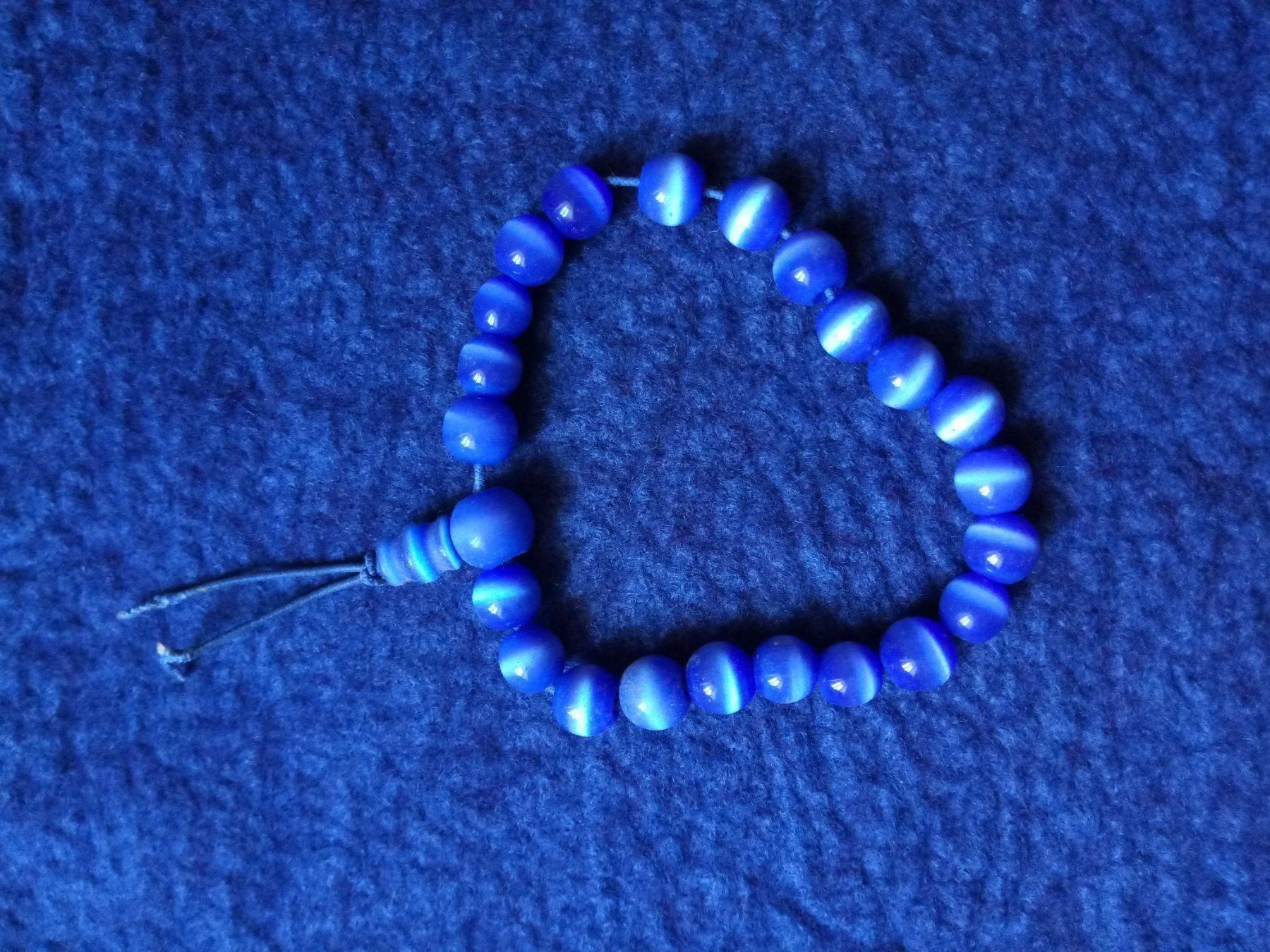 Bracelets: Modeschmuck Perlenarmband Blau – Neuf (Voir description) à Beckenried par Havacola 8