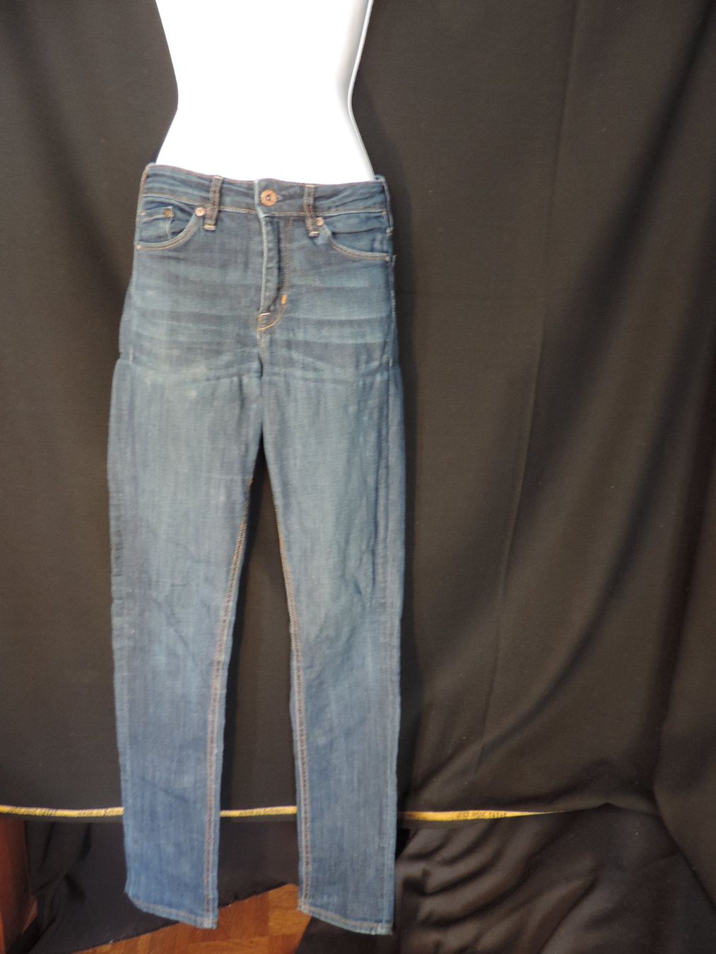 Jeans: jeans bleu foncé stretch – Usato da Genève venduto da Axelle333 6