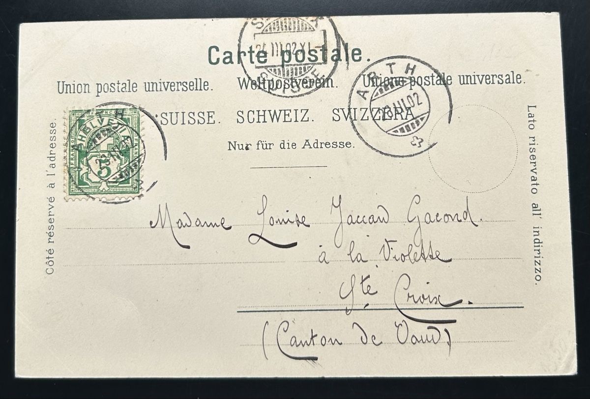 Cartoline postali: Gruss aus Arth Litho  – Usato da Horw venduto da Tellbub 1