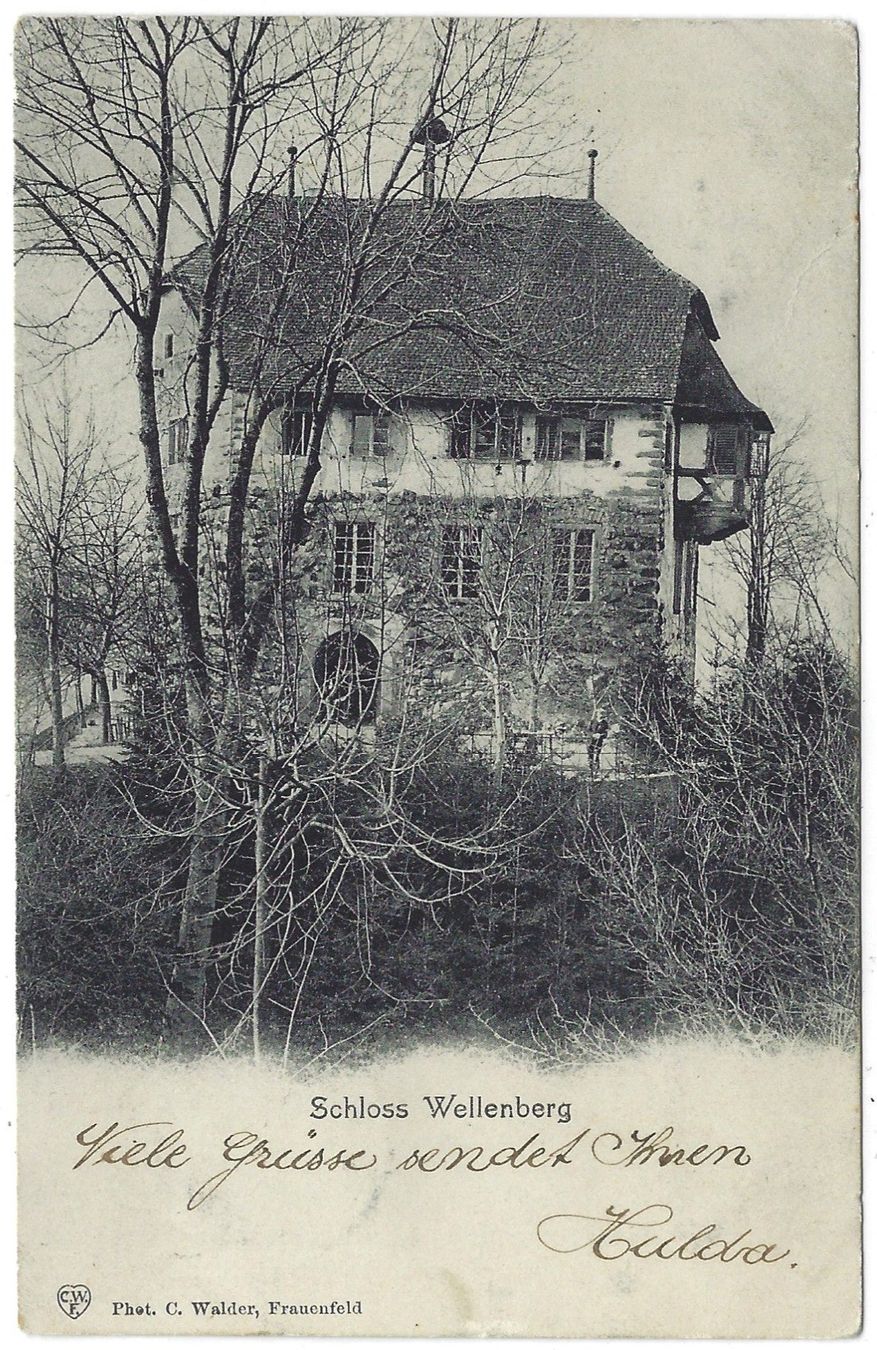 Cartoline postali: Schloss  Wellenberg – Usato da Bütschwil venduto da Jackson1A