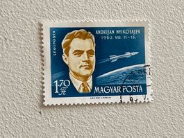 Cosmo und Space Theme Briefmarke