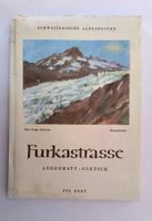 Furka -Strasse  / Alpenposten 1951  / Buch mit Karte