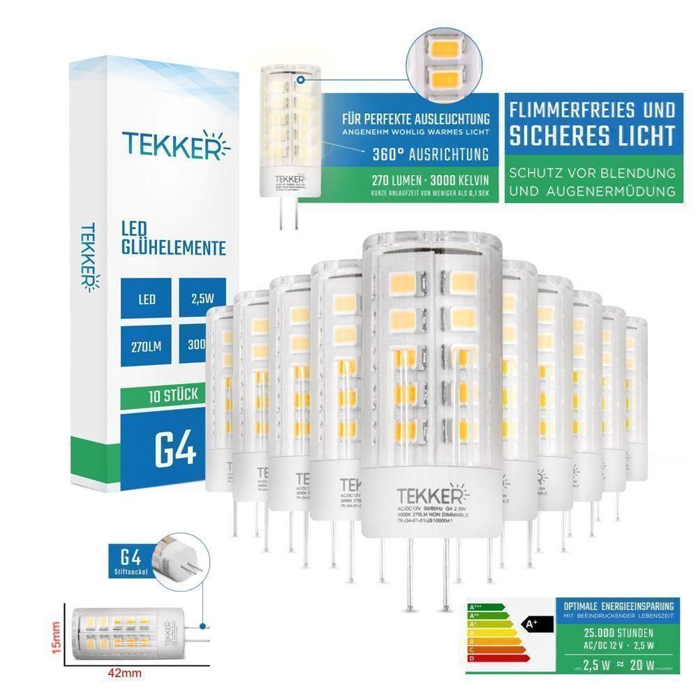 Lampes: G4 led Warmweiss  10 Stück – Neuf avec emballage d'origine à Spreitenbach par mario-shop.xs