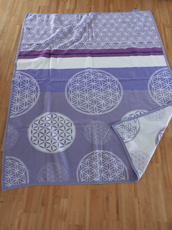 Decke BLUME DES LEBENS | Kaufen auf Ricardo