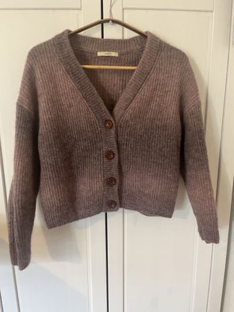 Knitted Alpaca Cardigan Sessun