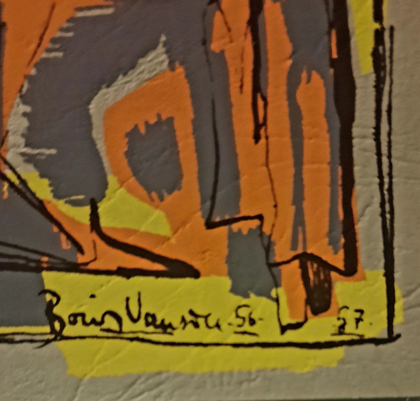 Dipinti: BORIS VANSIER NÉ  EN 1928 – Usato da Genève venduto da Enigme8 1