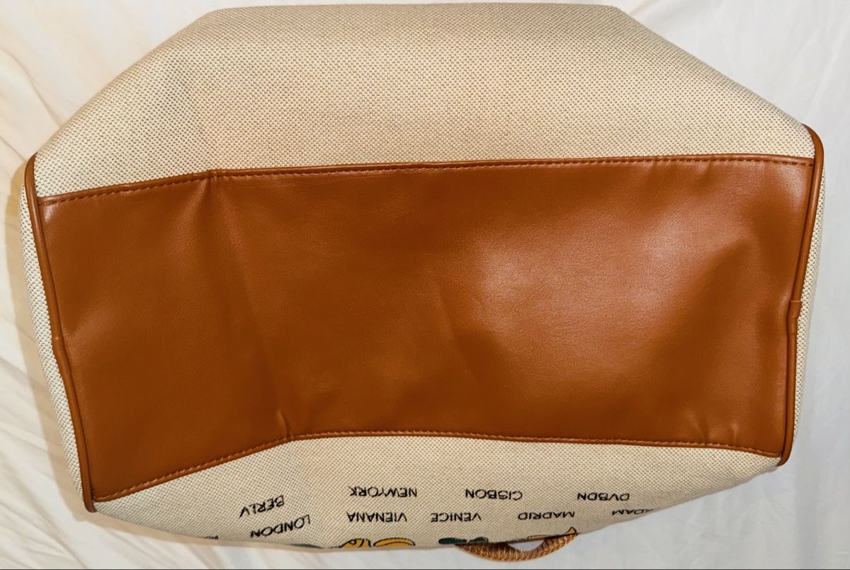 Disney Borse: Borsa da viaggio stampa Topolino e scritte con tracolla – Nuovo (secondo la descrizione) da Volketswil venduto da mau_9pxs 2