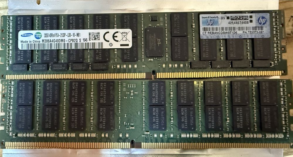 32 gb ddr4 ecc 2133 für hp server (Gebraucht) in Zürich für CHF 29 ...