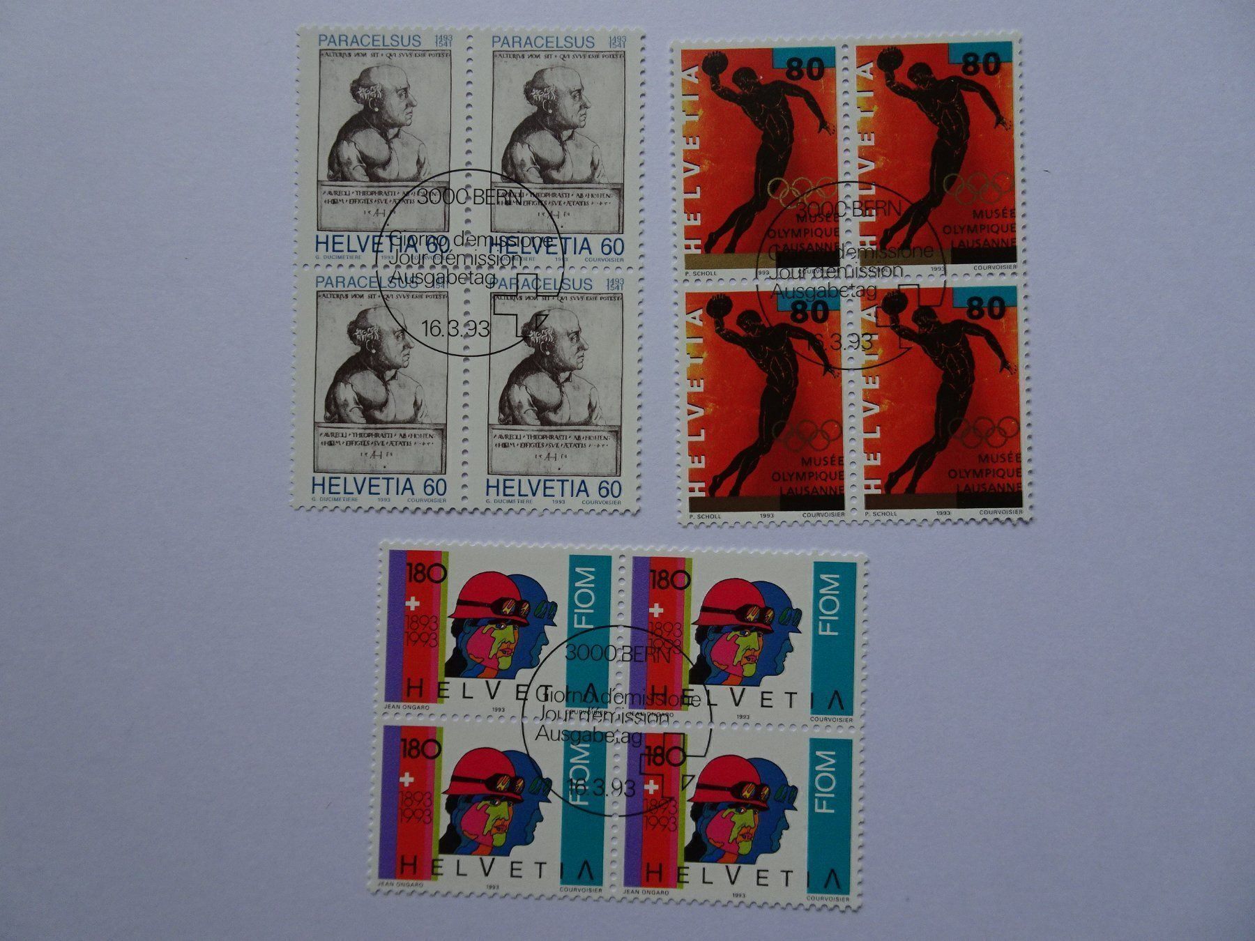 Alle Briefmarken: 1993 – Neu (gemäss Beschreibung) aus Aadorf von Chnorli-Furz