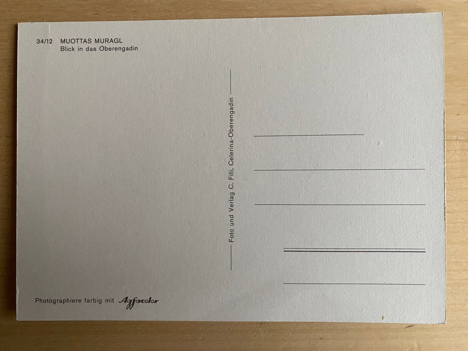 Ansichtskarten: AK Muottas Muragl GR – Neu (gemäss Beschreibung) aus deitingen von popcorn02 1