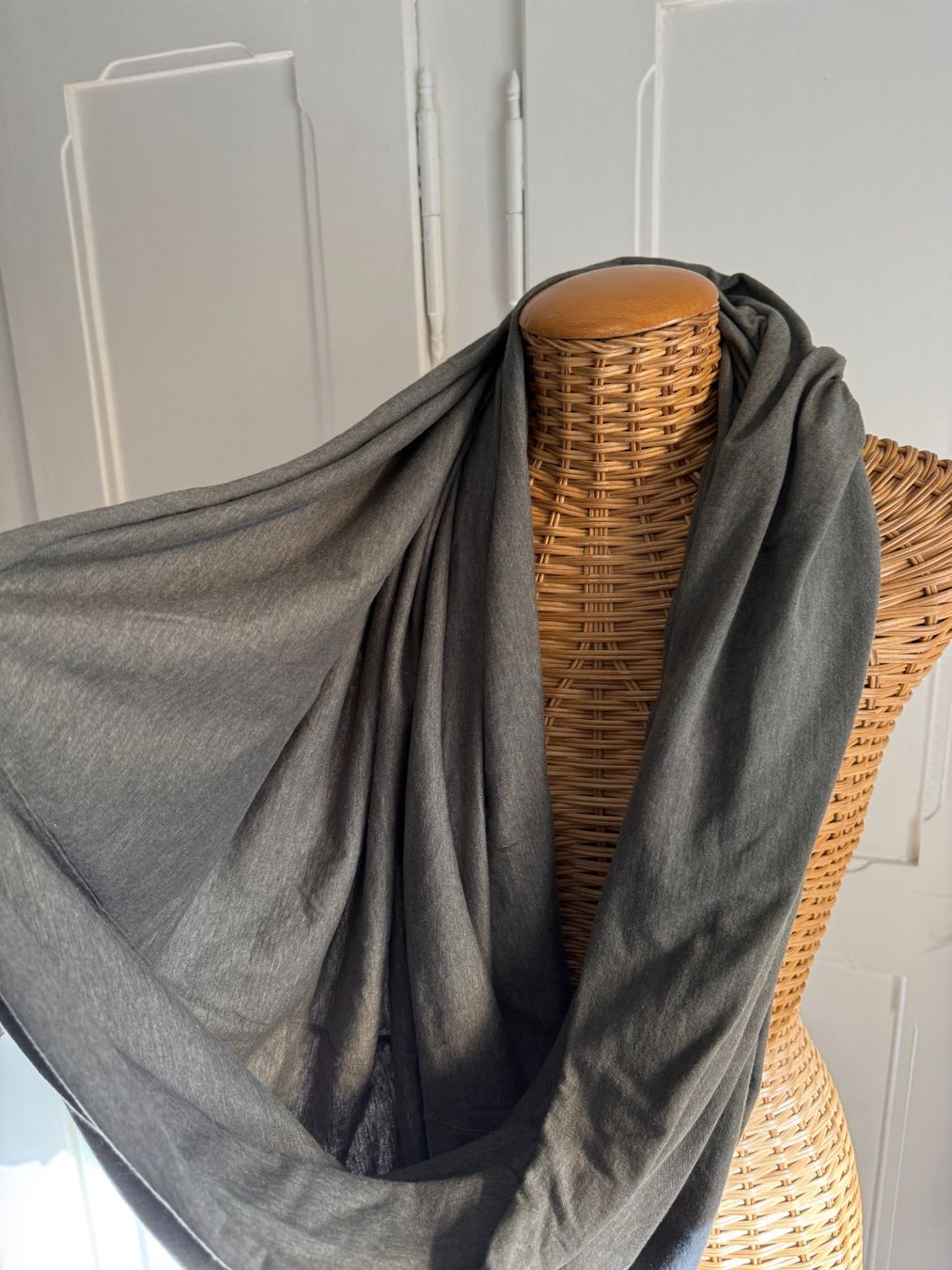 Foulards & écharpes: Schlauchschal Loop olivgrün – D'occasion à Zürich par Diazaio 3