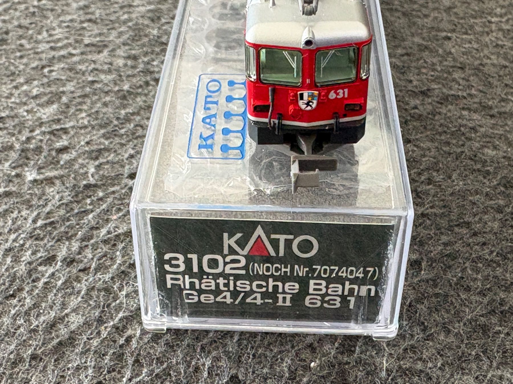 Kato Modellini di ferrovie: Kato 3102 Elok Ge 4/4'' RhB 631 – Nuovo (secondo la descrizione) da Hauterive NE venduto da eriamch 4