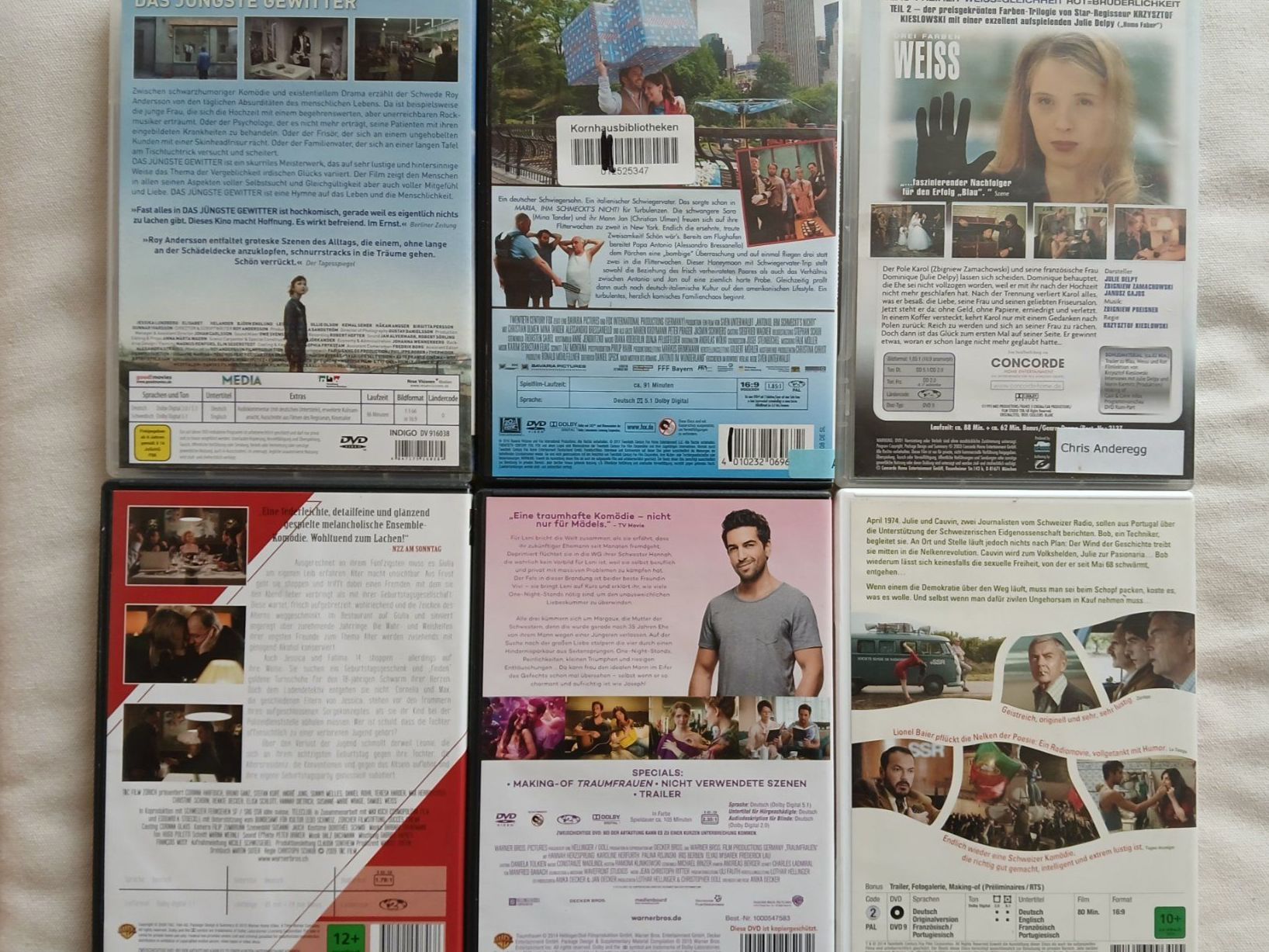 Tutti i DVDs: Romance and Comedy DVDs – Usato da Pleujouse venduto da Wortcunist 1