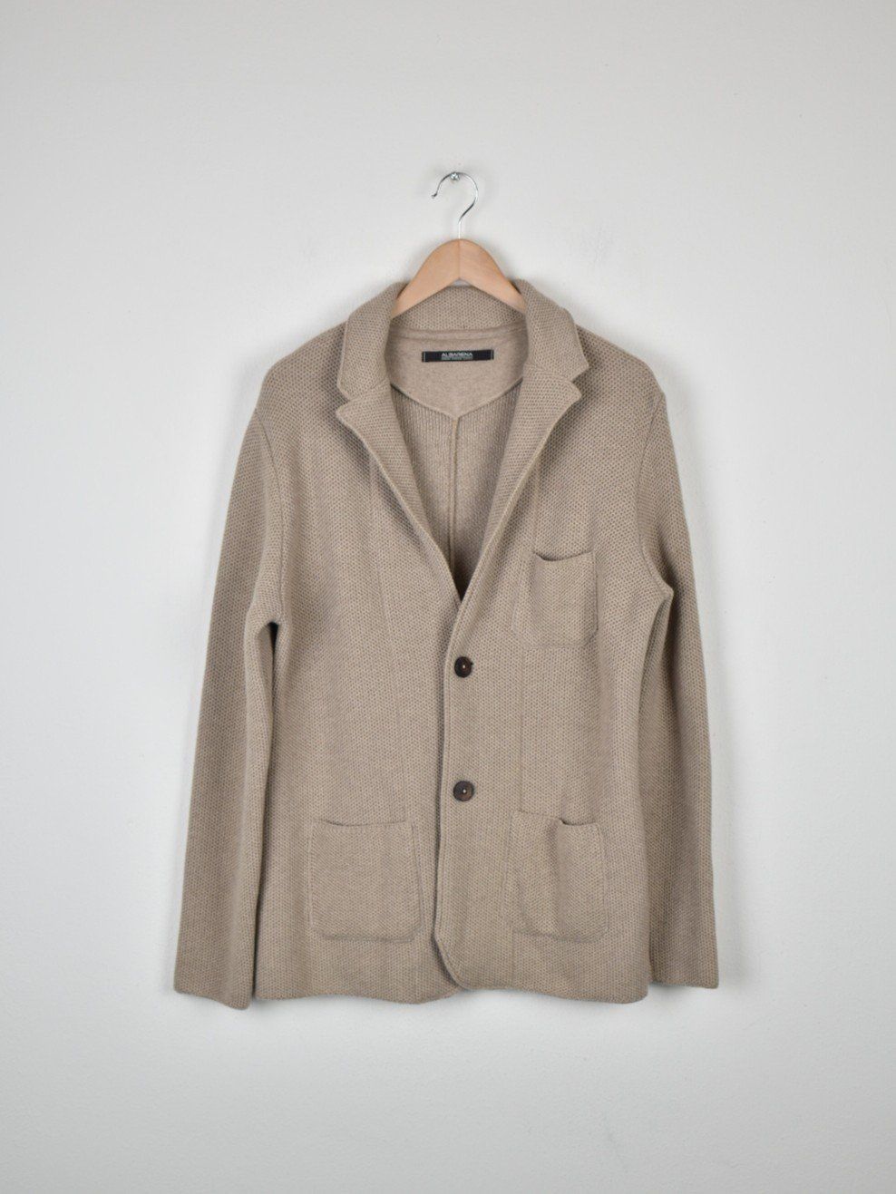 Giacche: Albarena Strickjacke / Strickblazer, beige, Gr.M – Usato da Nürensdorf venduto da 2ND_STORY