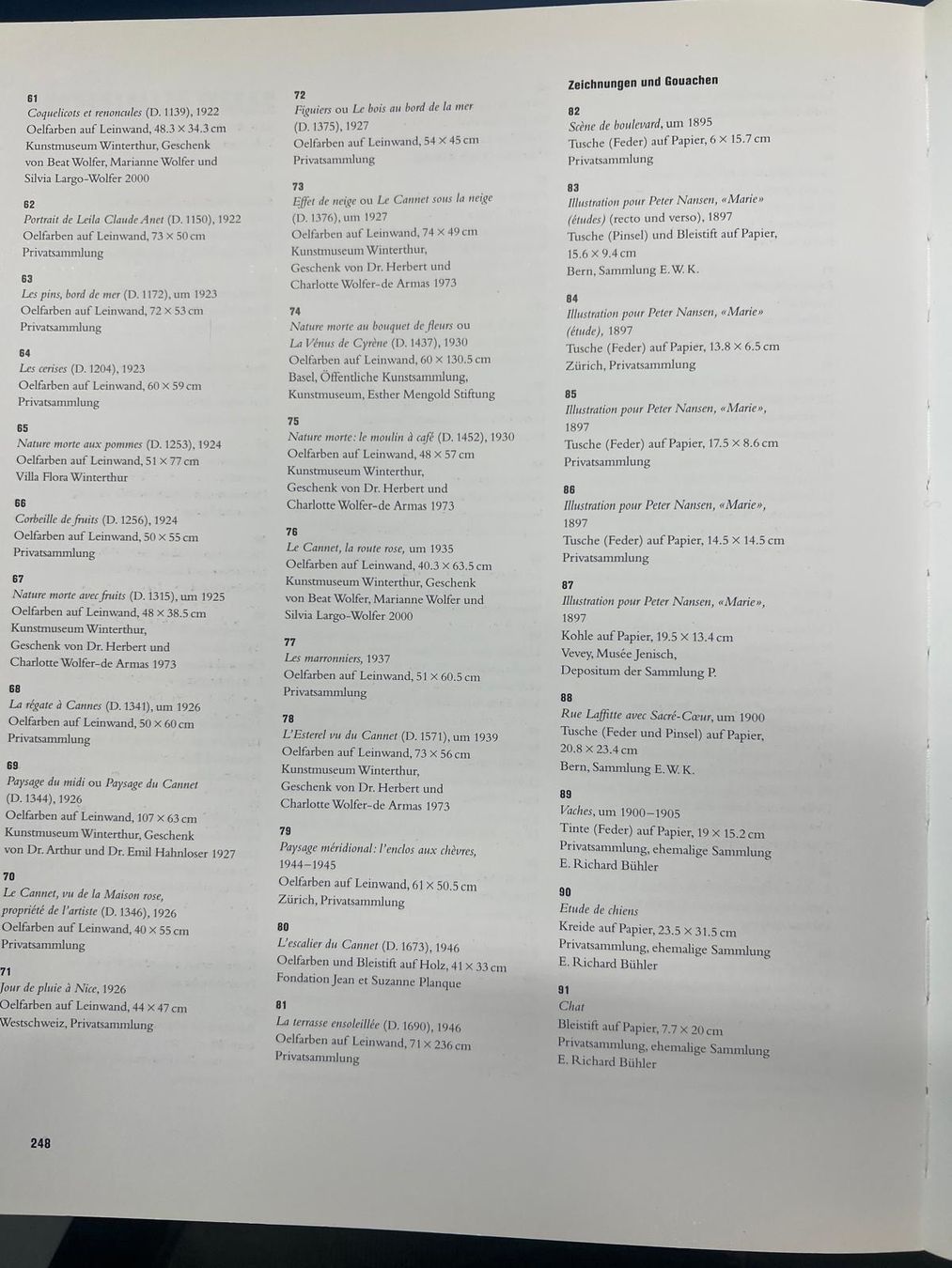 Dipinti: Pierre Bonnard Tuschfederzeichnung – Usato da Horgen venduto da eli_9xdn 4