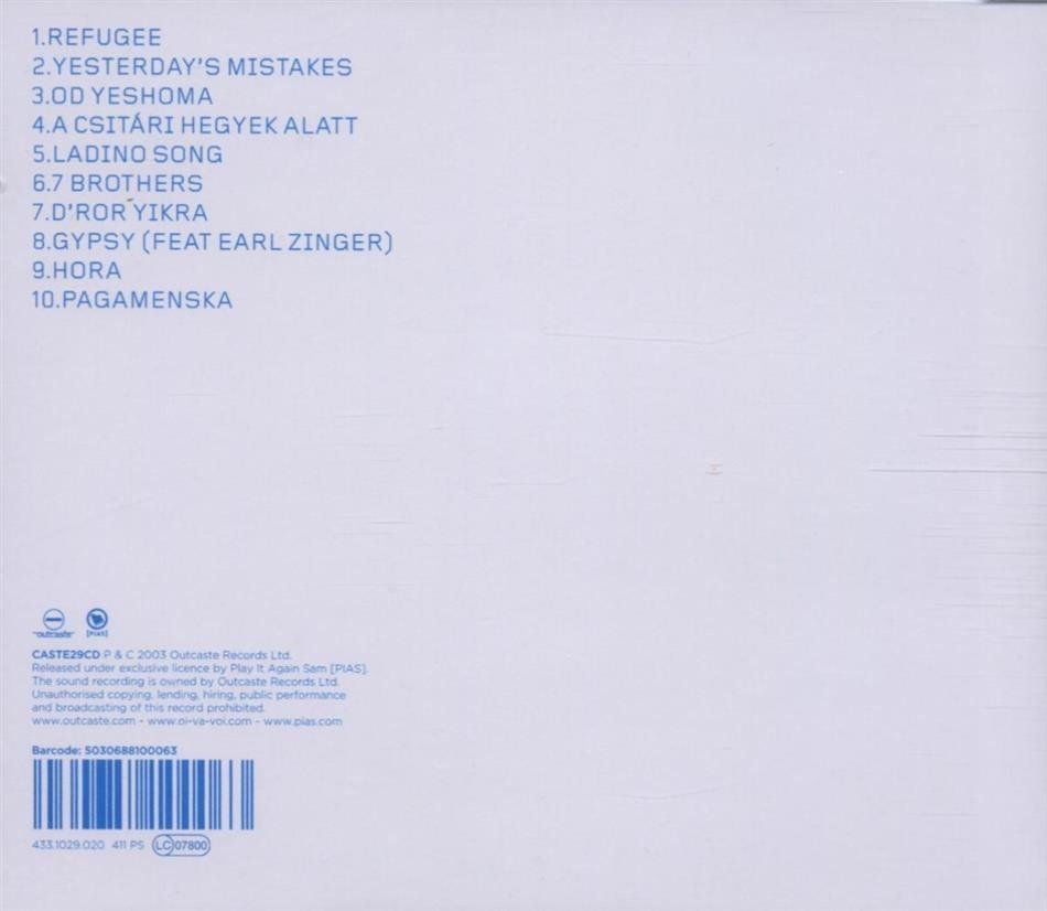 CD: Oi Va Voi - Laughter Through Tears – Usato da Uzwil venduto da visions77 1