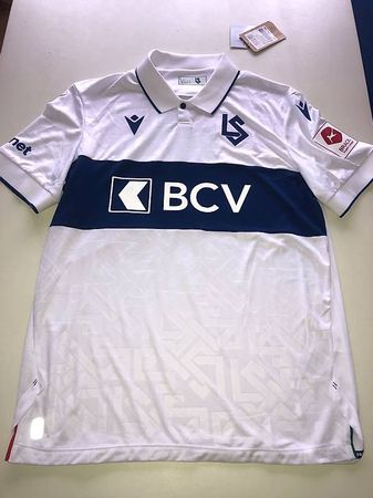 Fc Lausanne-Sport Fussballtrikot Macron heim weiss Gr.XL Neu