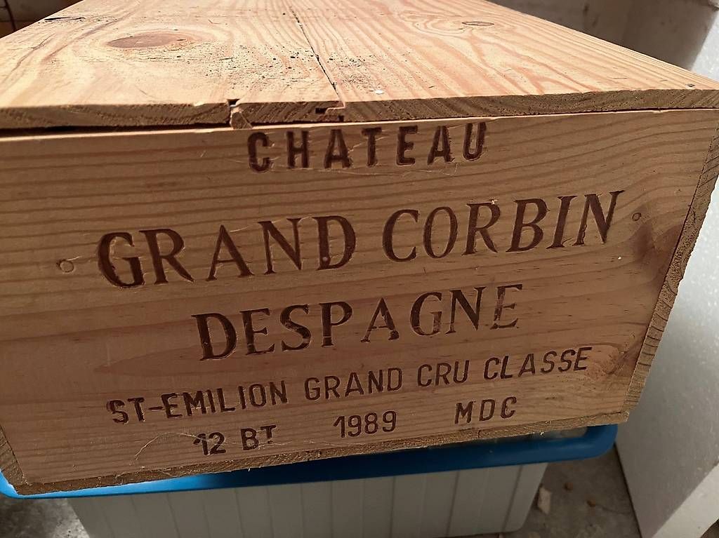 Vino: Château Grand Corbin Despagne 1989 – Usato da Buchrain venduto da Forri75