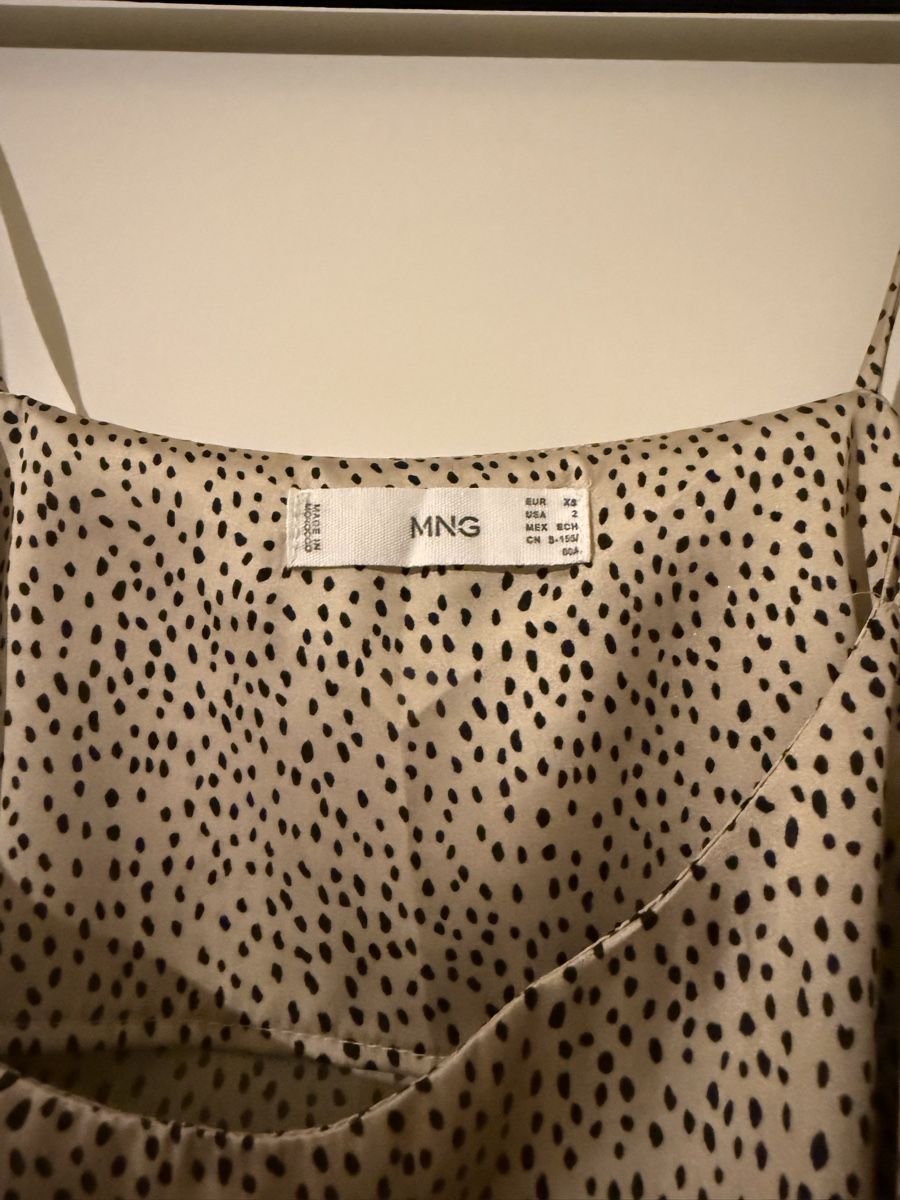 Mango Robes: MNG Dress spotted pattern size S with straps – D'occasion à Zürich par mha_mx9n 4