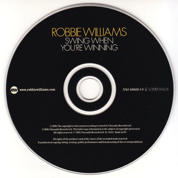 CD: Robbie Williams - Swing When You're Winning CD – Usato da Bionnens venduto da Meg011 1