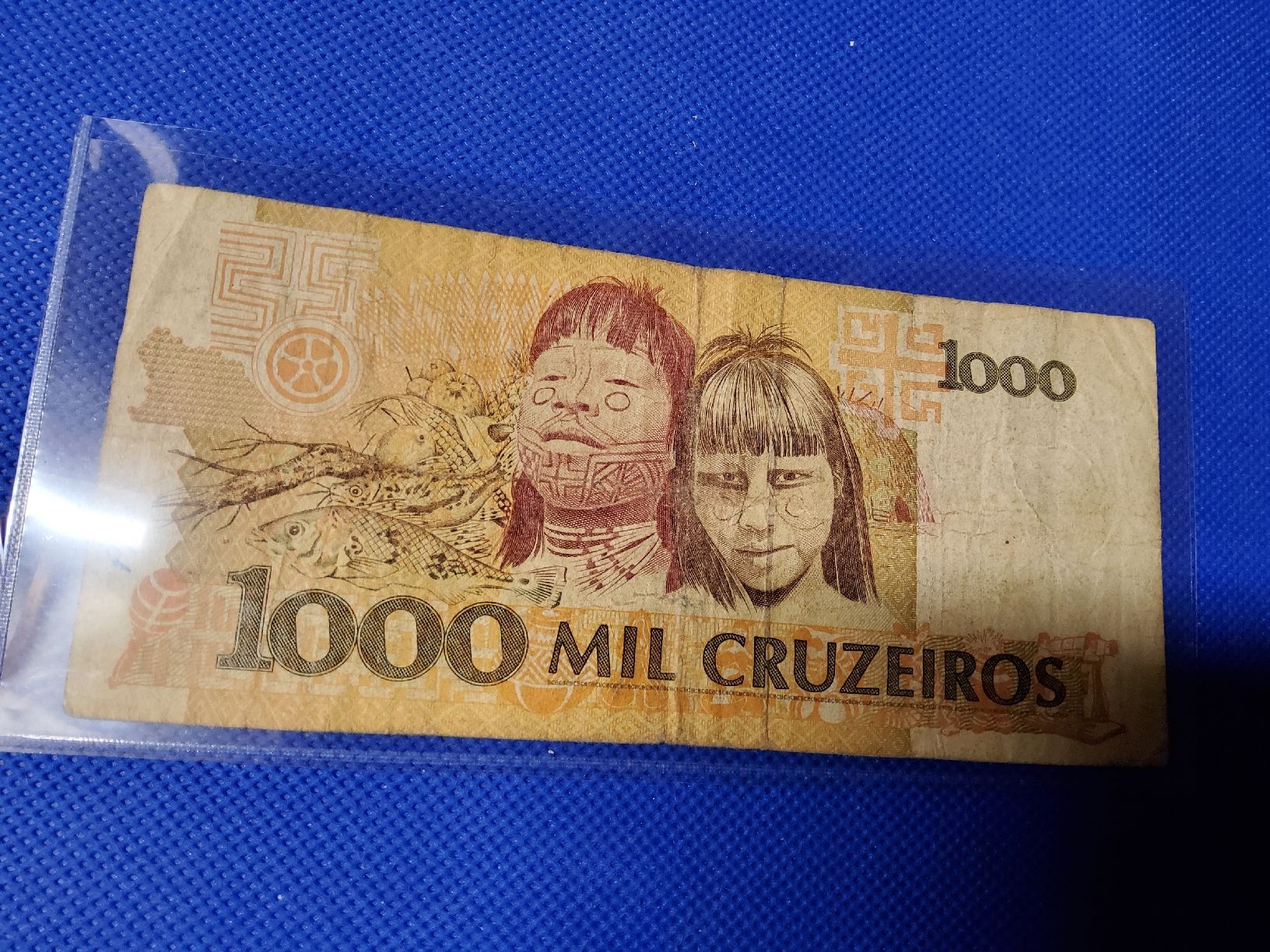 Banknoten: Banknote Brasil 1990 – Gebraucht aus Herisau von Nluanalucas 1