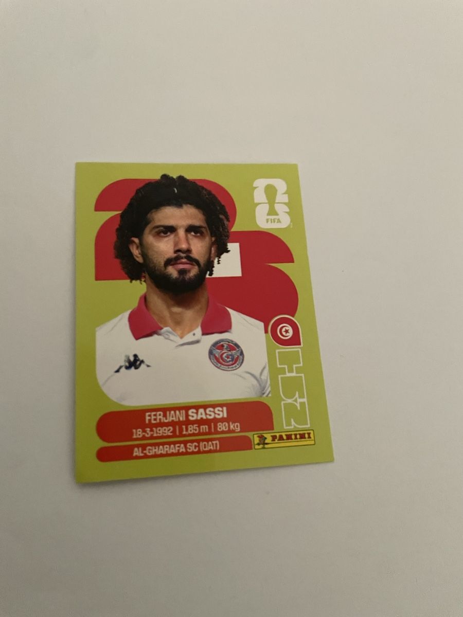 Panini Carte collezionabili: FIFA WM 2026 Ferjani Sassi TUN 11 – Nuovo (secondo la descrizione) da Winterthur venduto da Cobraforce