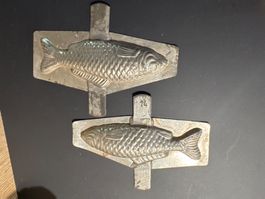 Ancien Moule chocolat 14cm schokoladenform poisson