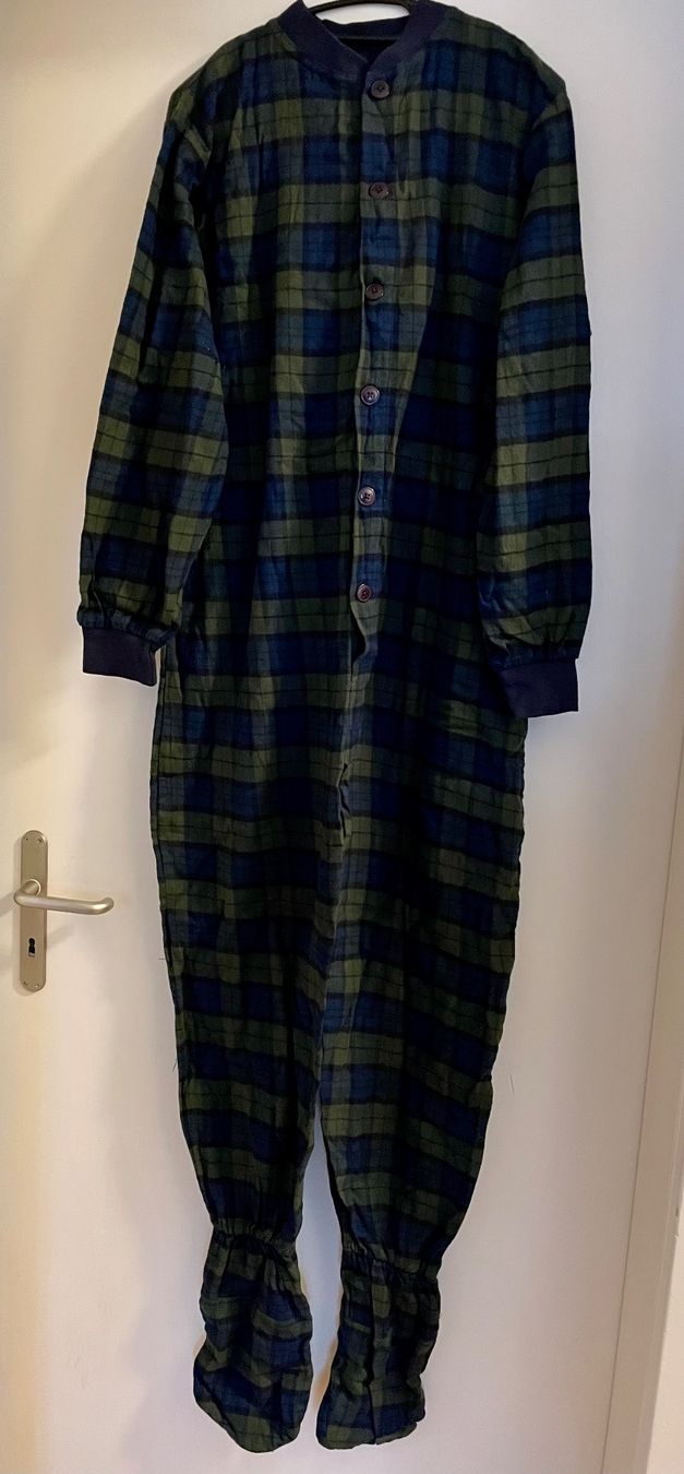 Tute: Kuscheliger Flanell Overall – Nuovo (secondo la descrizione) da Zürich venduto da mar_xfn9 1