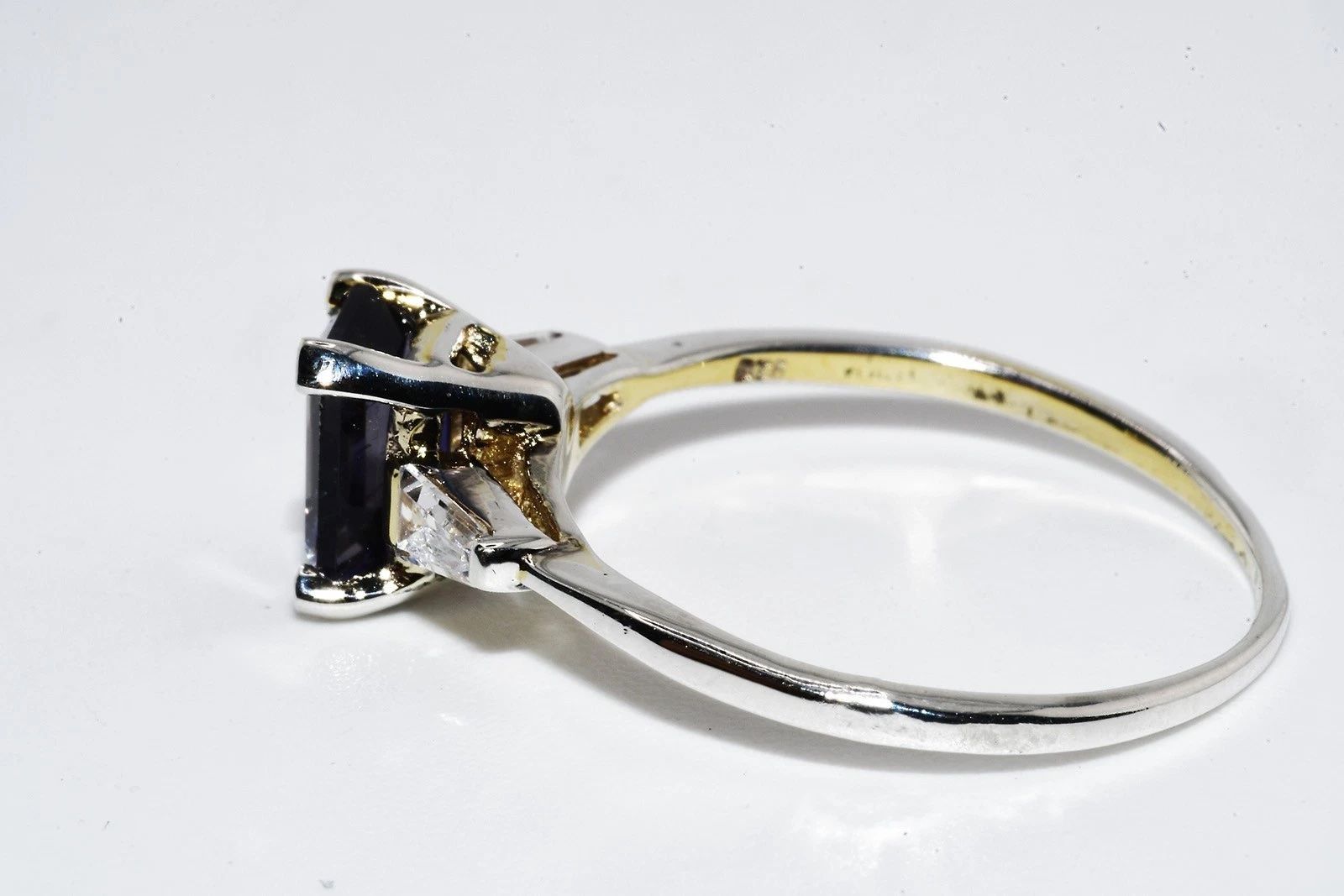 Anelli: .925 Sterling Silver 2.20ct natural Iolith Ring – Usato da Lenk im Simmental venduto da Janin1984 2