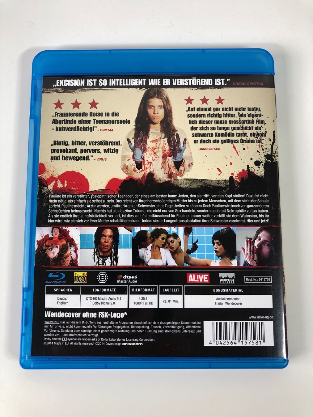 Alle DVDs: Excision (2012) - Bluray – Gebraucht aus Bern von McFlurry_88 1