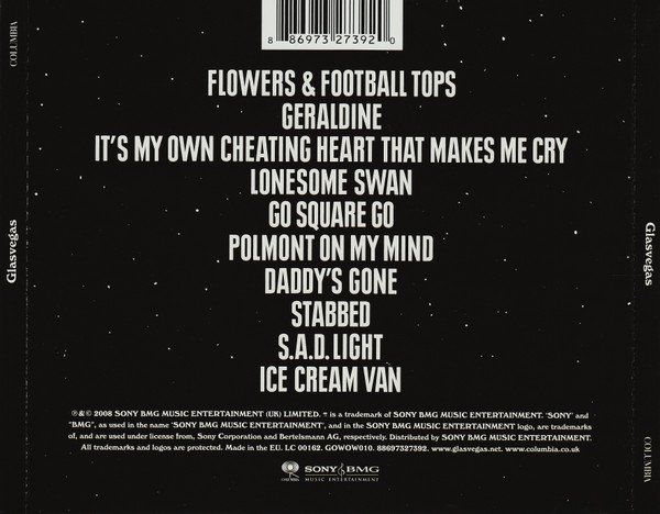 CD: CD Glasvegas - S/t (2008) – Usato da Möriken AG venduto da mineralia 1