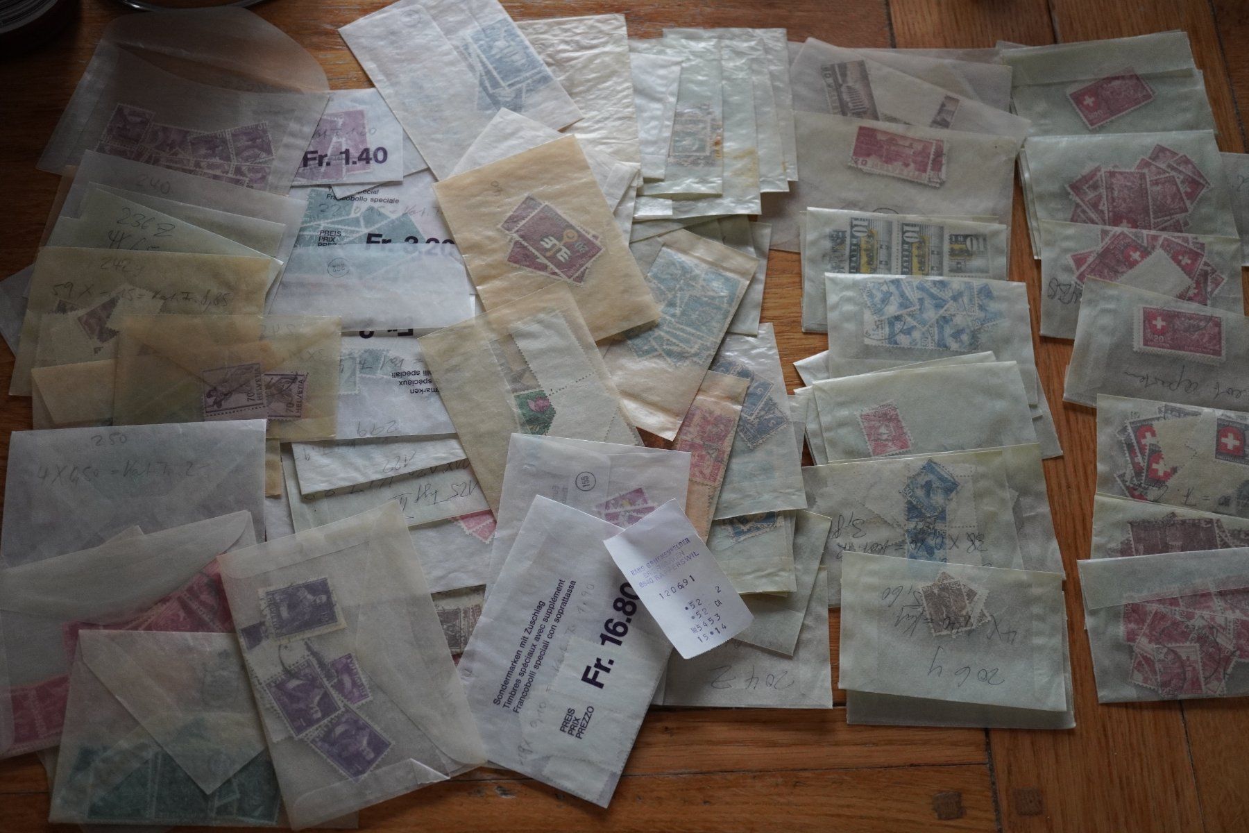 Alle Briefmarken: Schweiz Briefmarken Sammlung  alt  Lot3  ab 10.- – Gebraucht aus Eschenbach SG von craniums 7