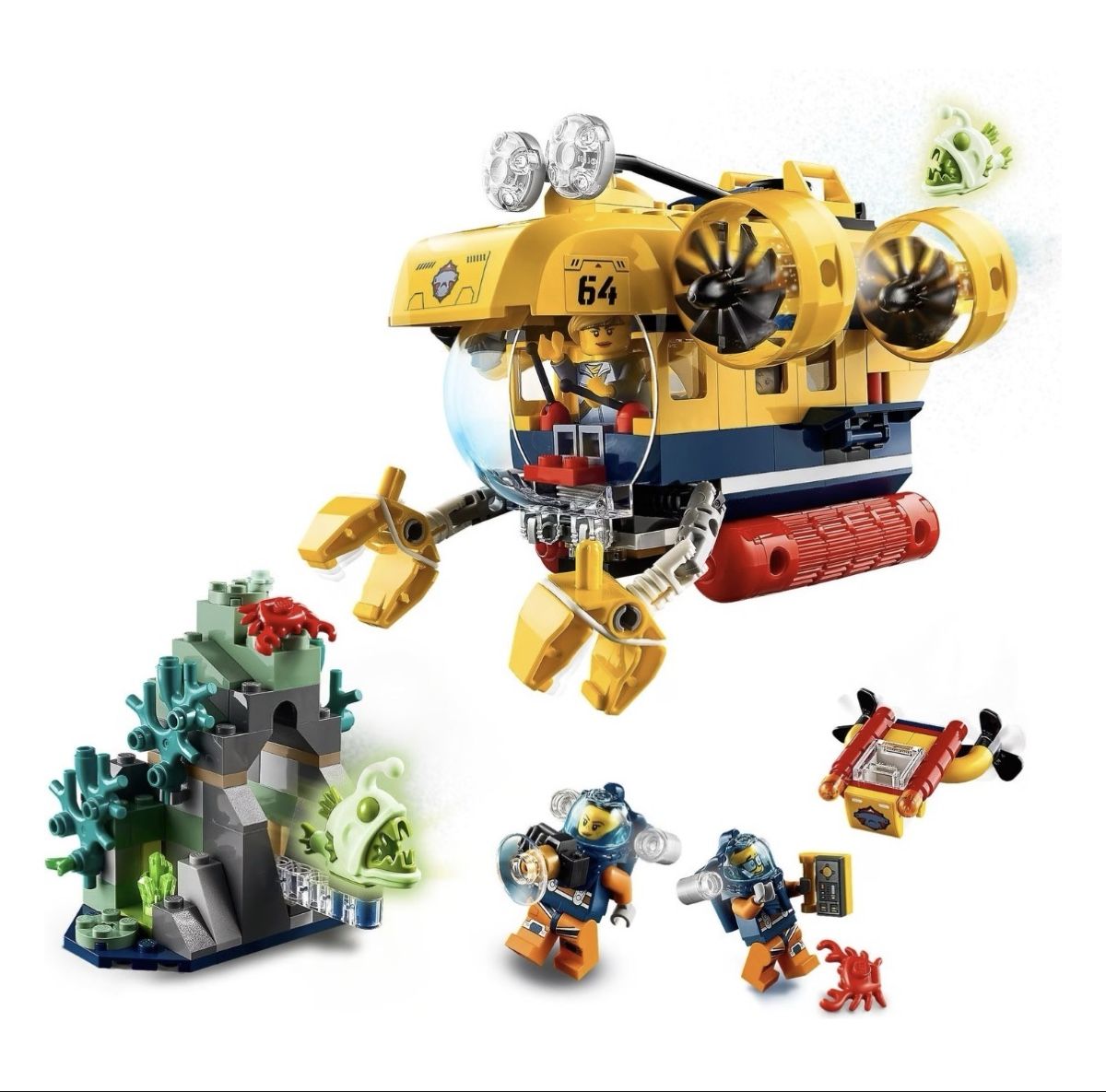 Lego Giocattoli: LEGO Meeresforschungs-U-Boot – Usato da Kilchberg ZH venduto da blackseal 2