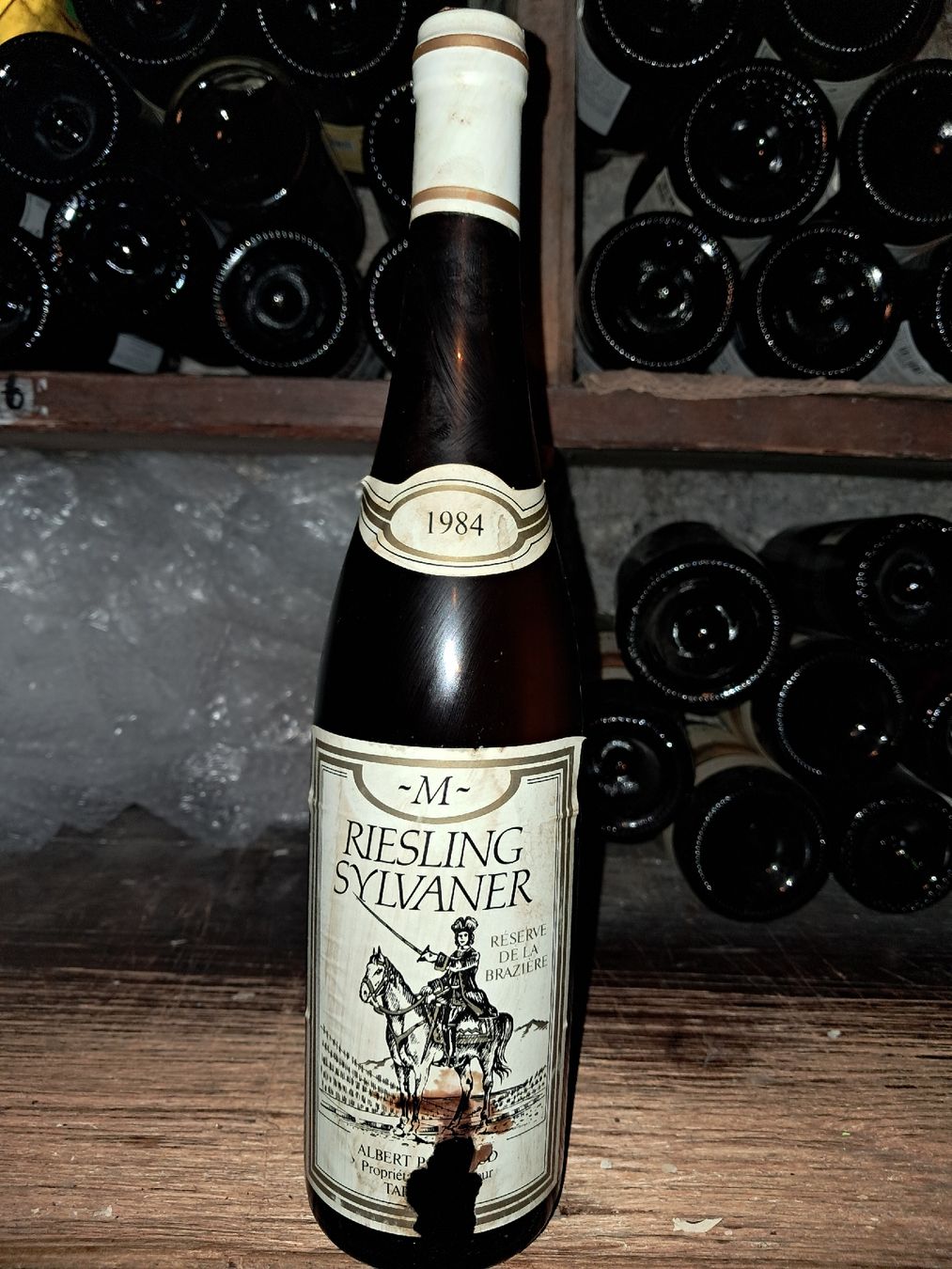 Vino: Riesling Sylvaner Albert P. 1984 – Nuovo e nell'imballaggio originale da Le locle venduto da juliensaran