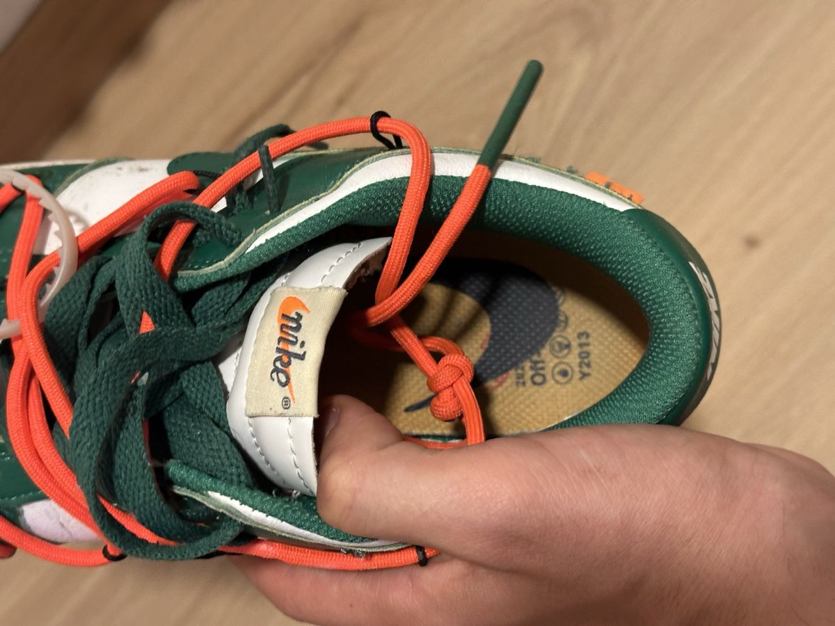 Scarpe da uomo: Nike dunk low x off white EU 42 – Usato da Zermatt venduto da Smiumiuwu 1