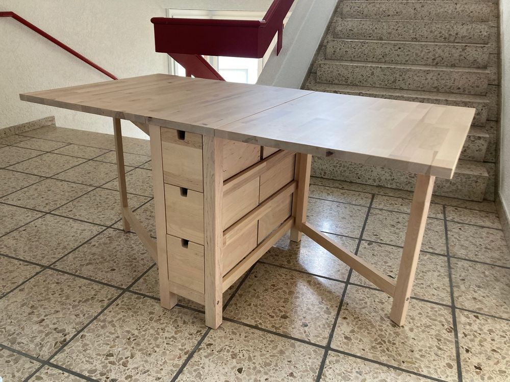 IKEA Norden Klapptisch Birke Kaufen auf Ricardo