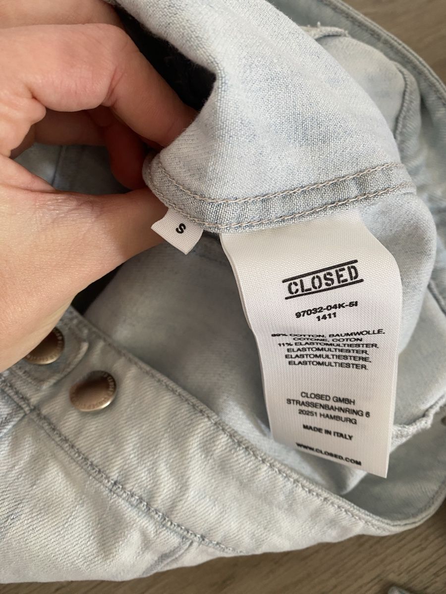 Closed Giacche: Giacca denim CLOSED – Usato da Viganello venduto da mit_hd8q 6