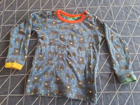 Little Green Radicals Langarmshirt Bären 110 BIO