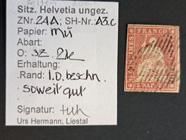 Strubel 24 A 24A3c (seltene Farbe)  mit Bestimmung