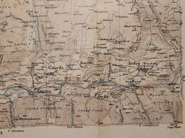 SWISSTOPO Karte ARDEZ Lavin Guarda 1895 ohne RhB, selten