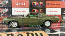 Plymouth Cuda grün 1:18
