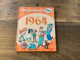 Livre BD "Année de Naissance 1964" - Souvenirs vintage!